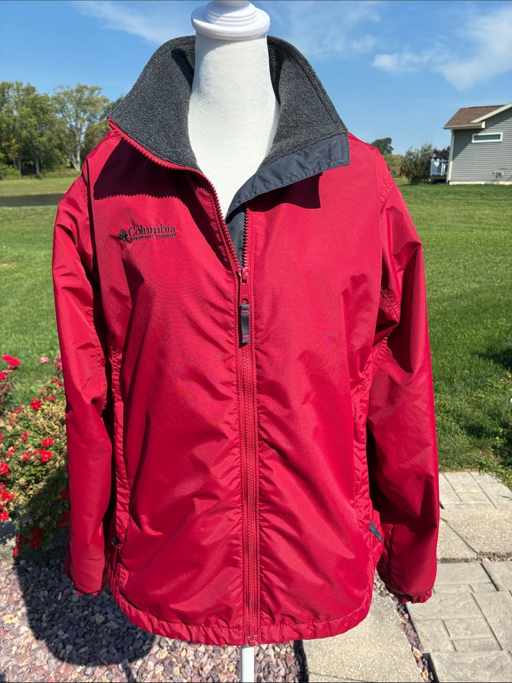 Columbia Deep Red Jacket
